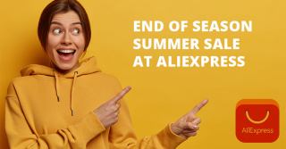 End of season – Big Summer Sale on Aliexpress: how to get real discounts